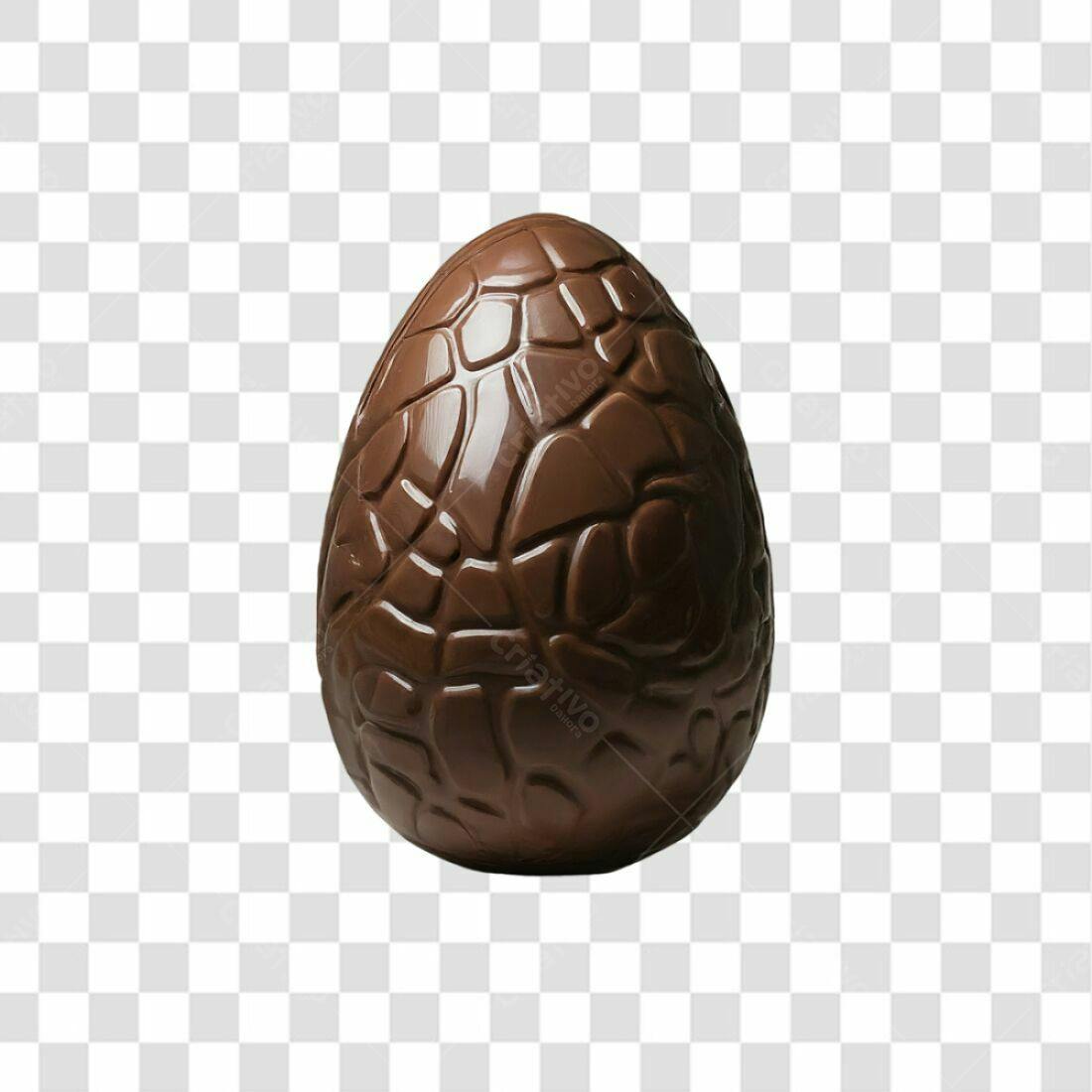 Icone Páscoa Ovo de Chocolate PNG com fundo transparente