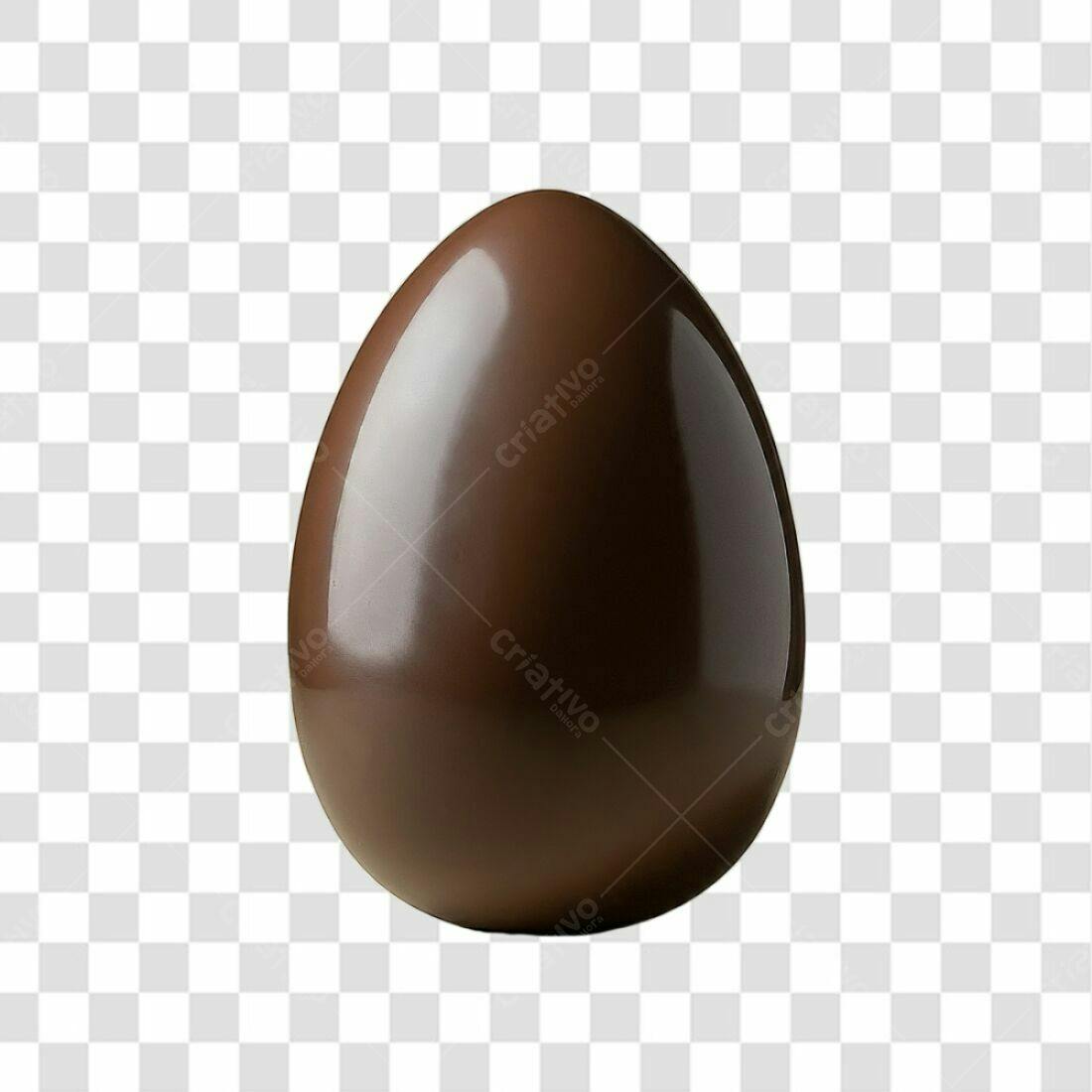 Icone Ovo de Chocolate Páscoa PNG com fundo transparente