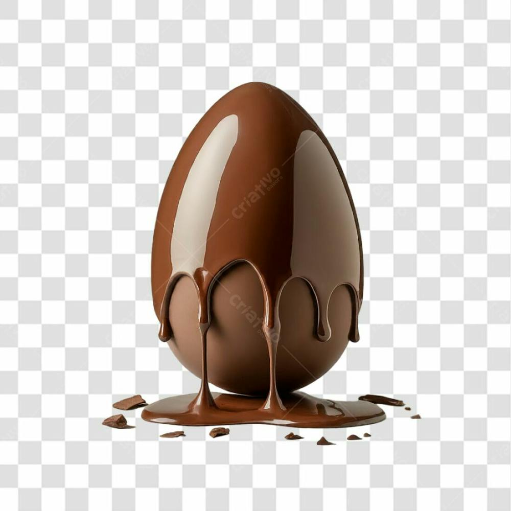 Ovo De Chocolate Para Páscoa Png Transparente (29)