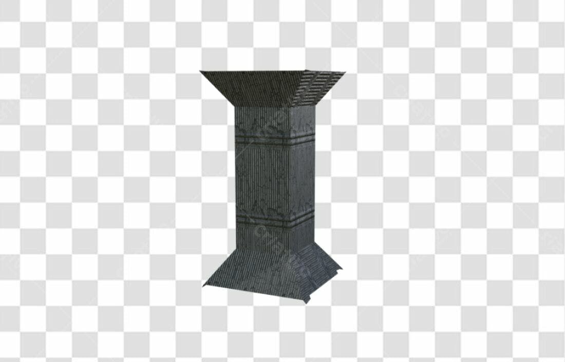Icone Coluna de Pedra PNG com fundo transparente