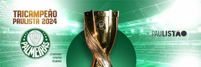 Carrossel   Palmeiras Tricampeão Paulista 2024