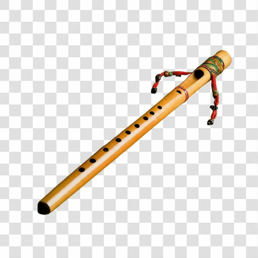 Ícone Flauta de Bambu PNG com fundo transparente