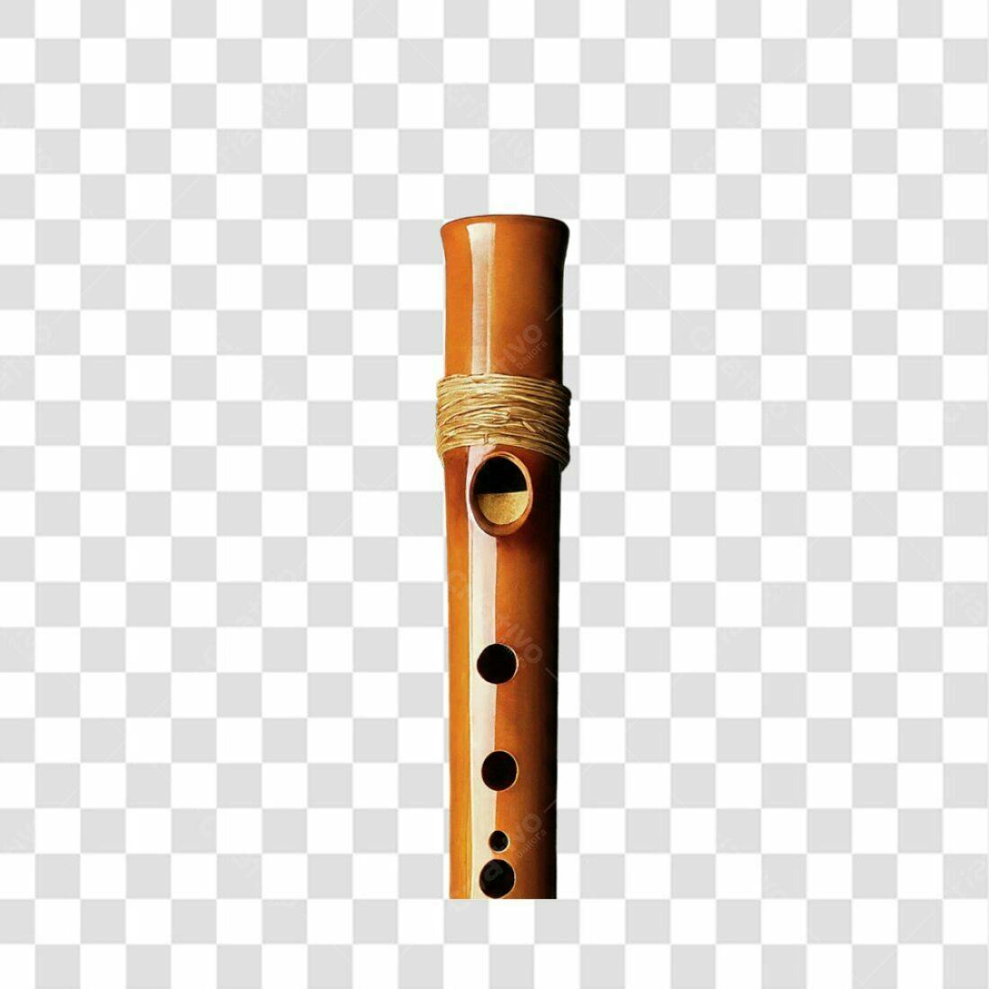 Icone Flauta de Bambu PNG com fundo transparente