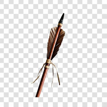 Flechas e arcos indígenas dia do índio png transparente