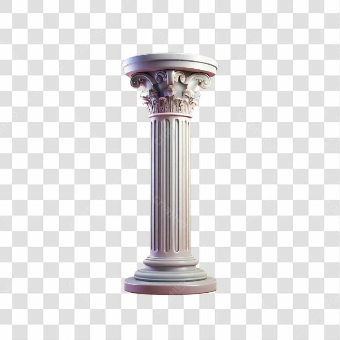 Icone Coluna Grega PNG com fundo transparente