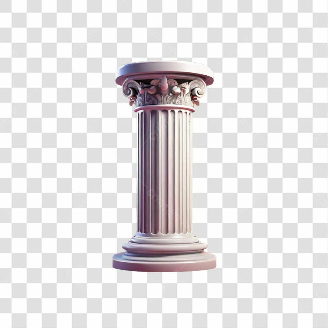 Icone Coluna Grega PNG com fundo transparente