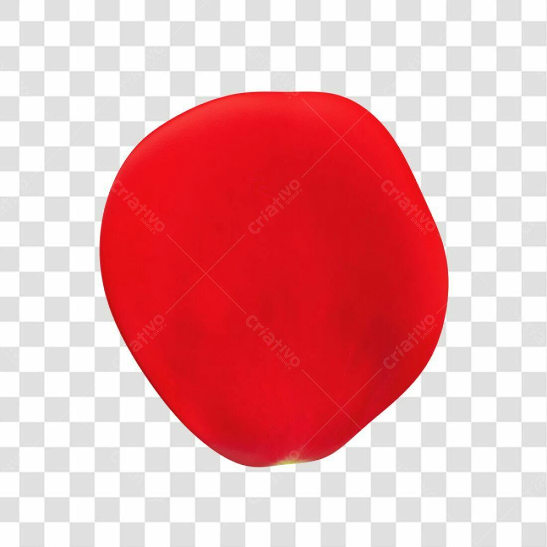 Icone pétala de rosa vermelha PNG com fundo transparente