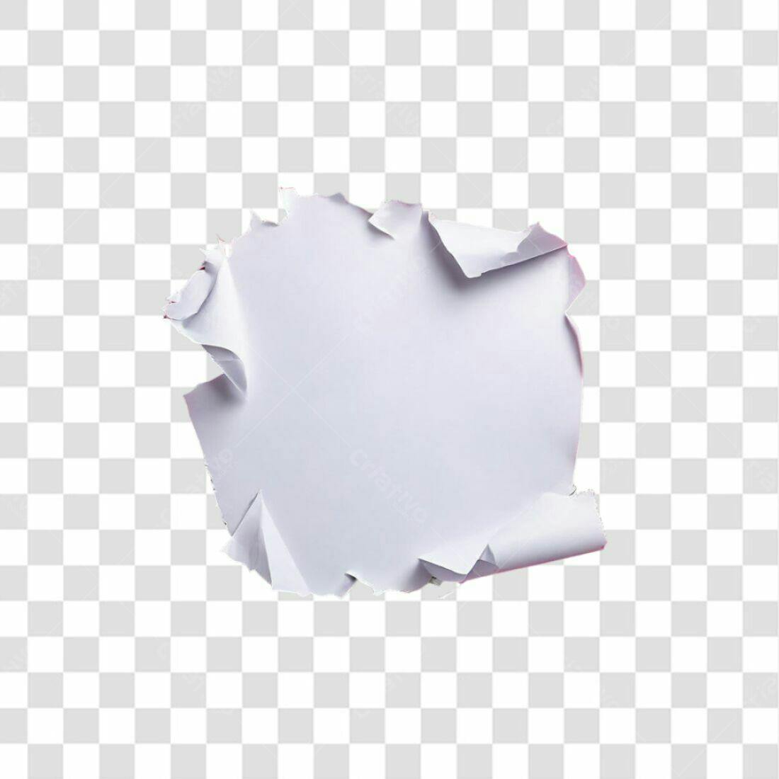 Moldura PNG com fundo transparente para fotos