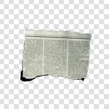 Folha pedaço de papel png transparente