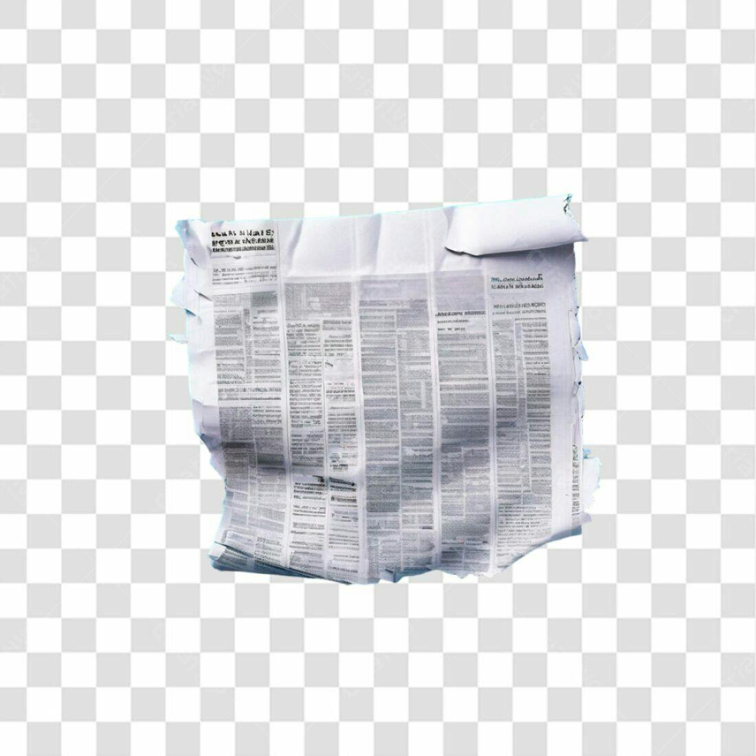 Imagem Jornal PNG com fundo transparente
