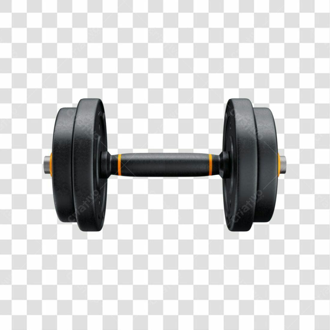 Icone Haltere Academia PNG com fundo transparente