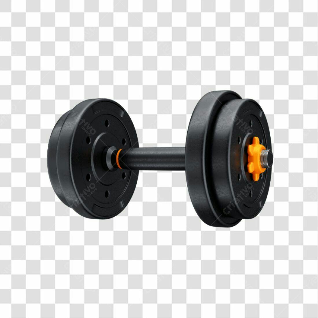 Icone Halteres Academia PNG com fundo transparente