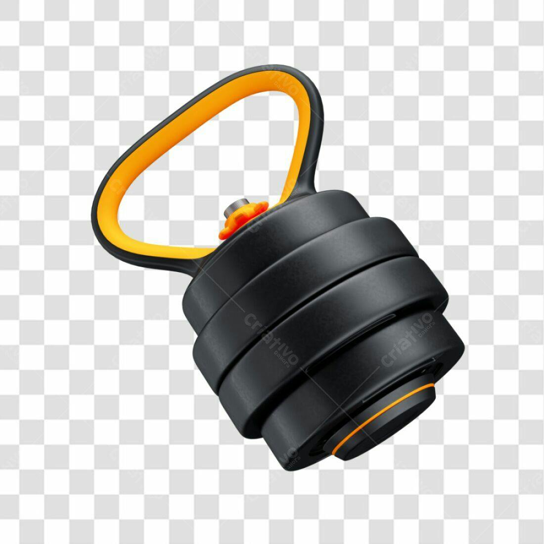 Icone Kettlebell Treino Academia PNG com fundo transparente