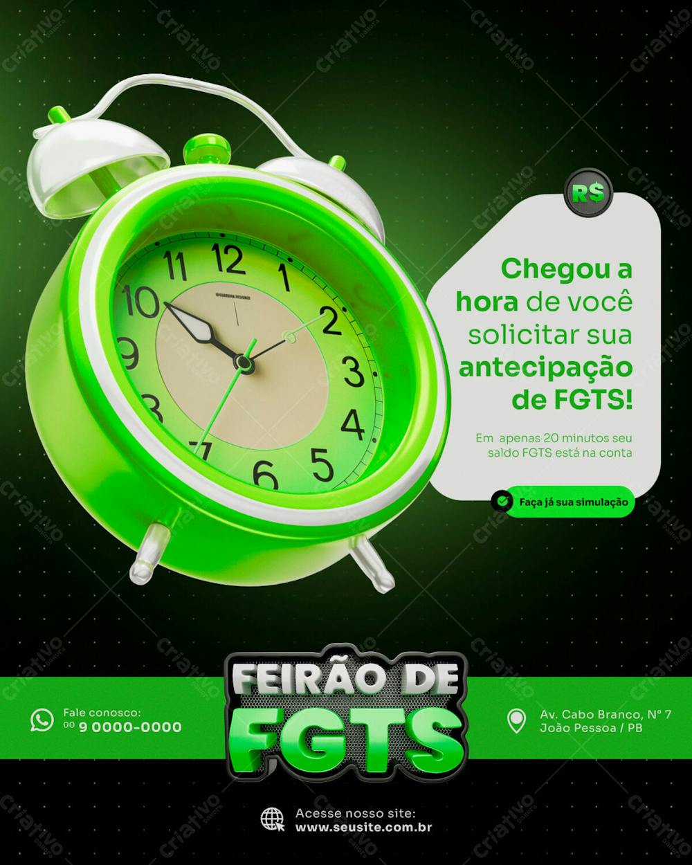 Chegou A Hora De Antecipar Seu Fgts Social Media Feed Vertical