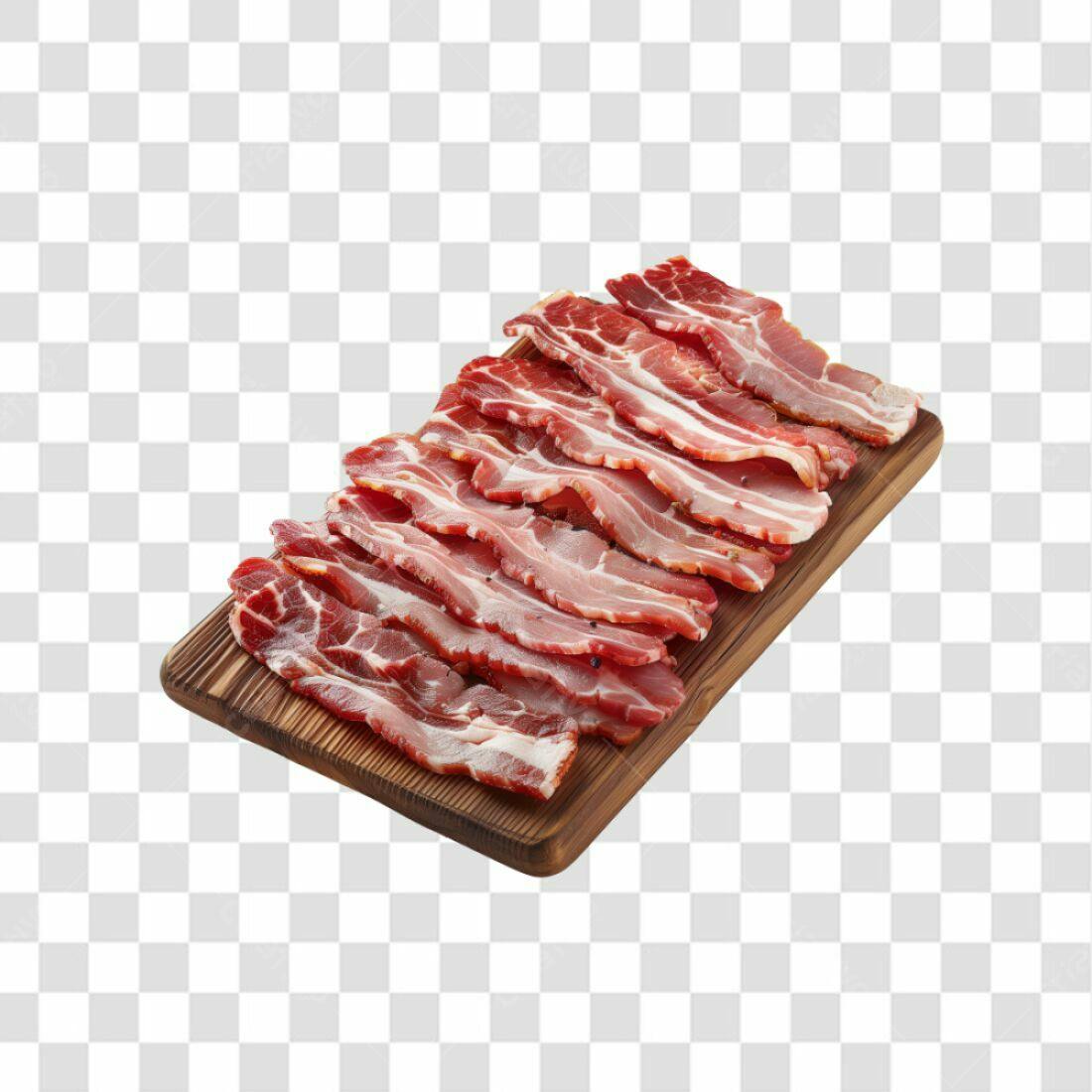 Imagem de Bacon PNG com fundo transparente
