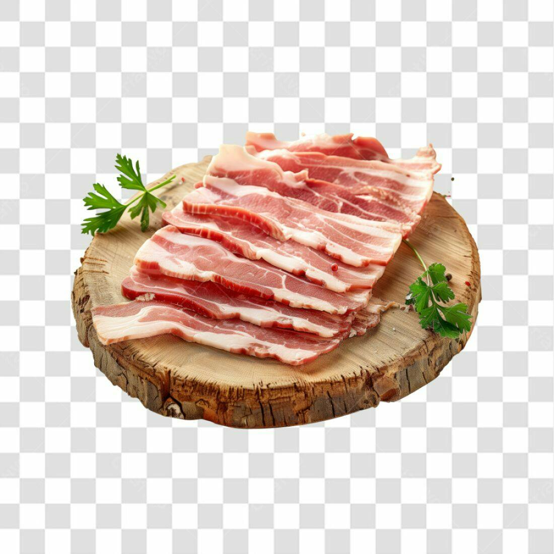 Imagem de Bacon PNG com fundo transparente