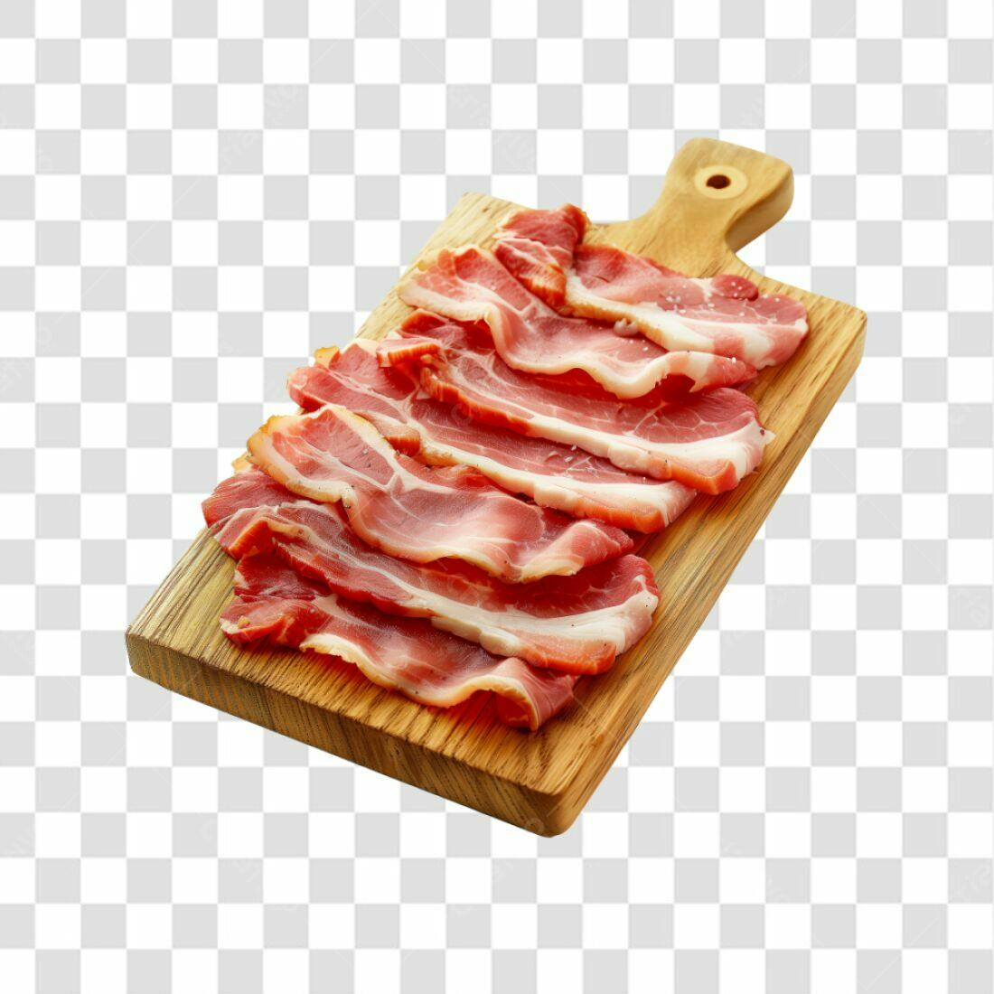 Imagem de Bacon PNG com fundo transparente