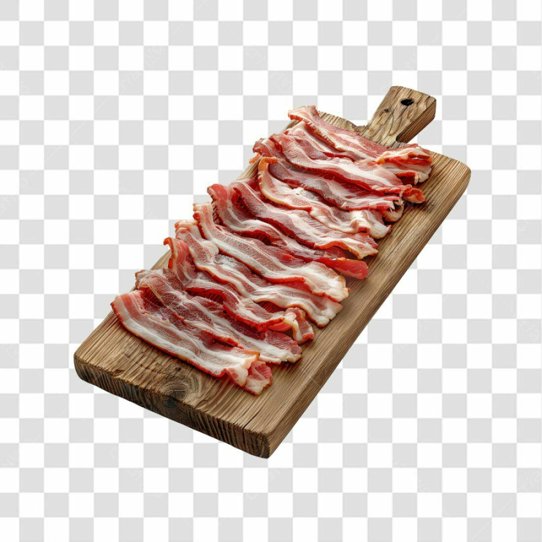 Imagem de Bacon PNG com fundo transparente