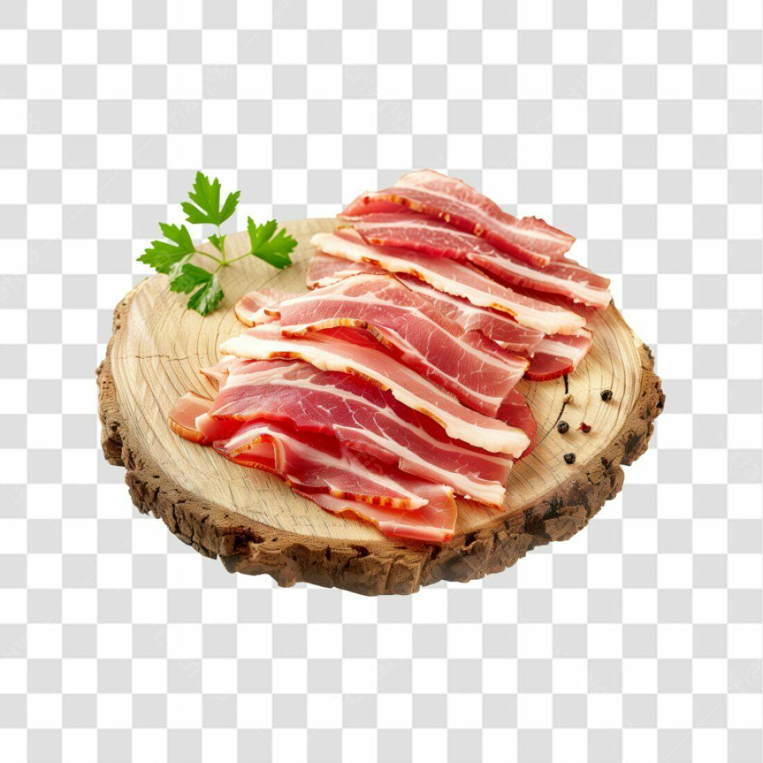 Imagem de Bacon PNG com fundo transparente