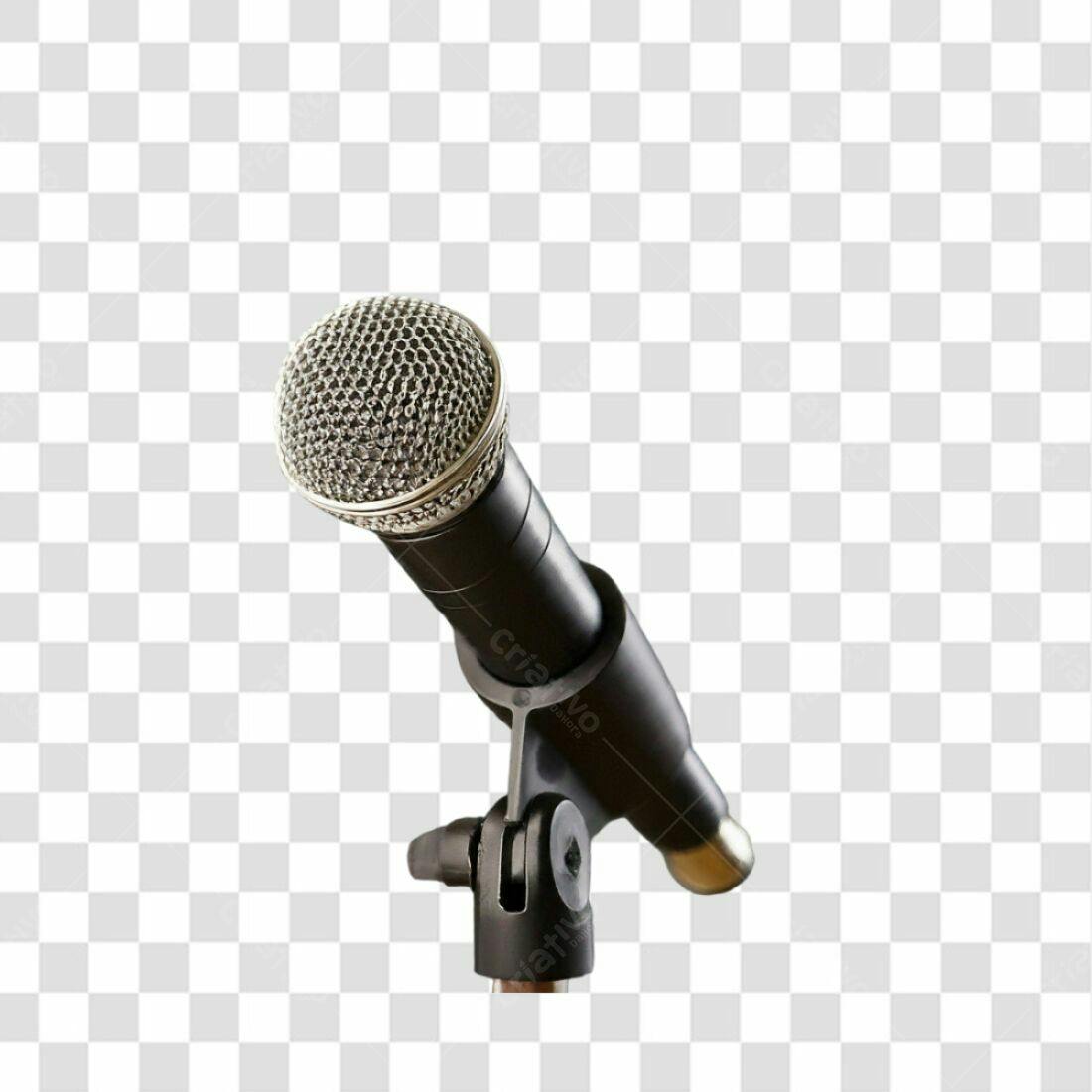 Icone Microfone PNG com fundo transparente