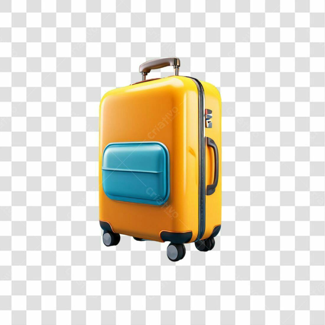 Icone de Mala de Viagem PNG com fundo transparente