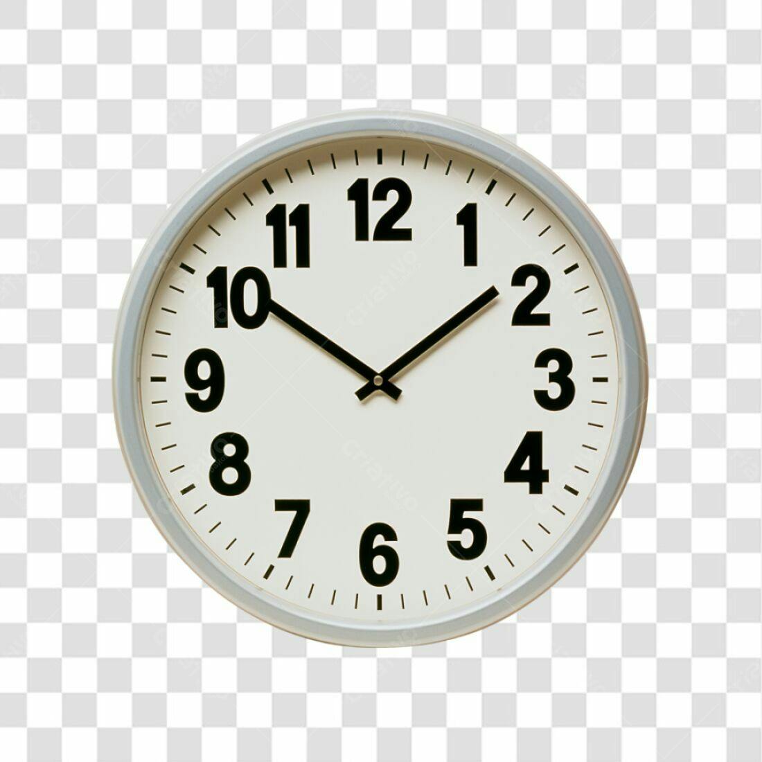 Icone Relógio Analógico PNG com fundo transparente