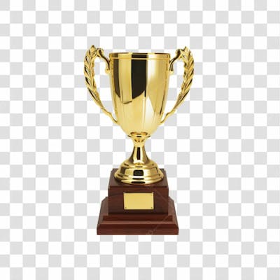 Troféu Dourado Png Transparente (17)