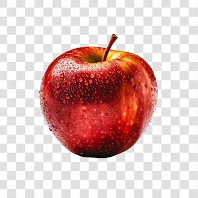 Maça Vermelha Png Transparente (3)