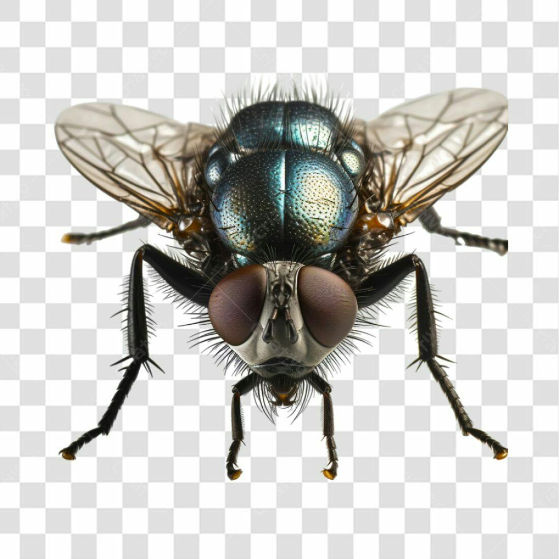 Icone Inseto Mosca Verde PNG com fundo transparente