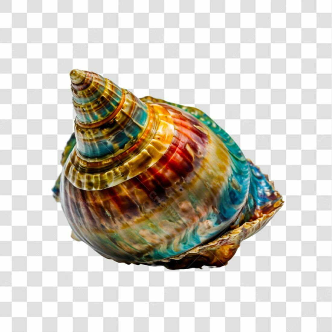 Icone Concha Mar Verão PNG com fundo transparente