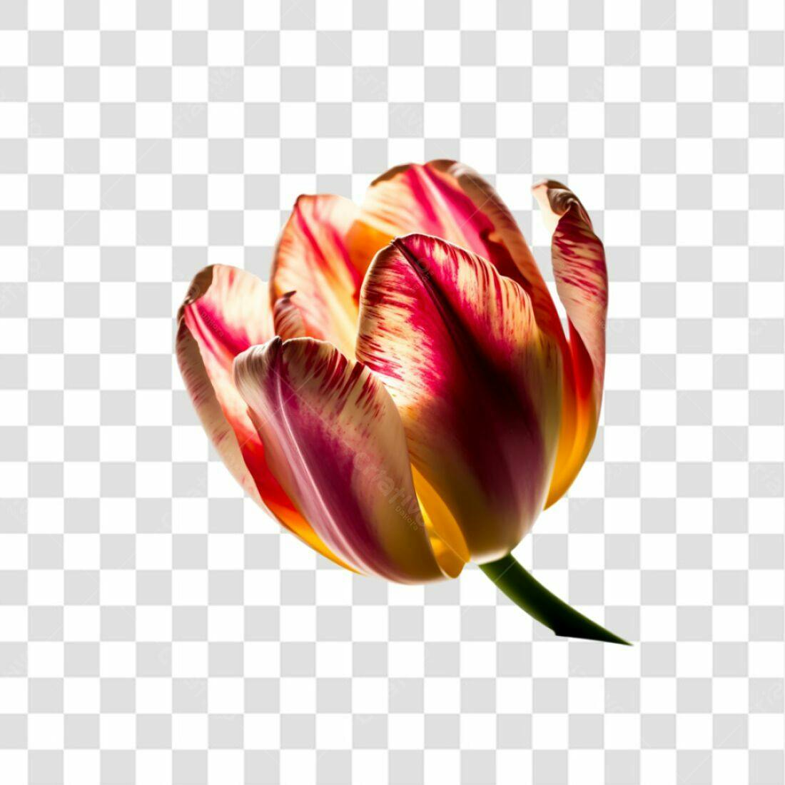 Icone Dia das Mães Tulipa PNG com fundo transparente