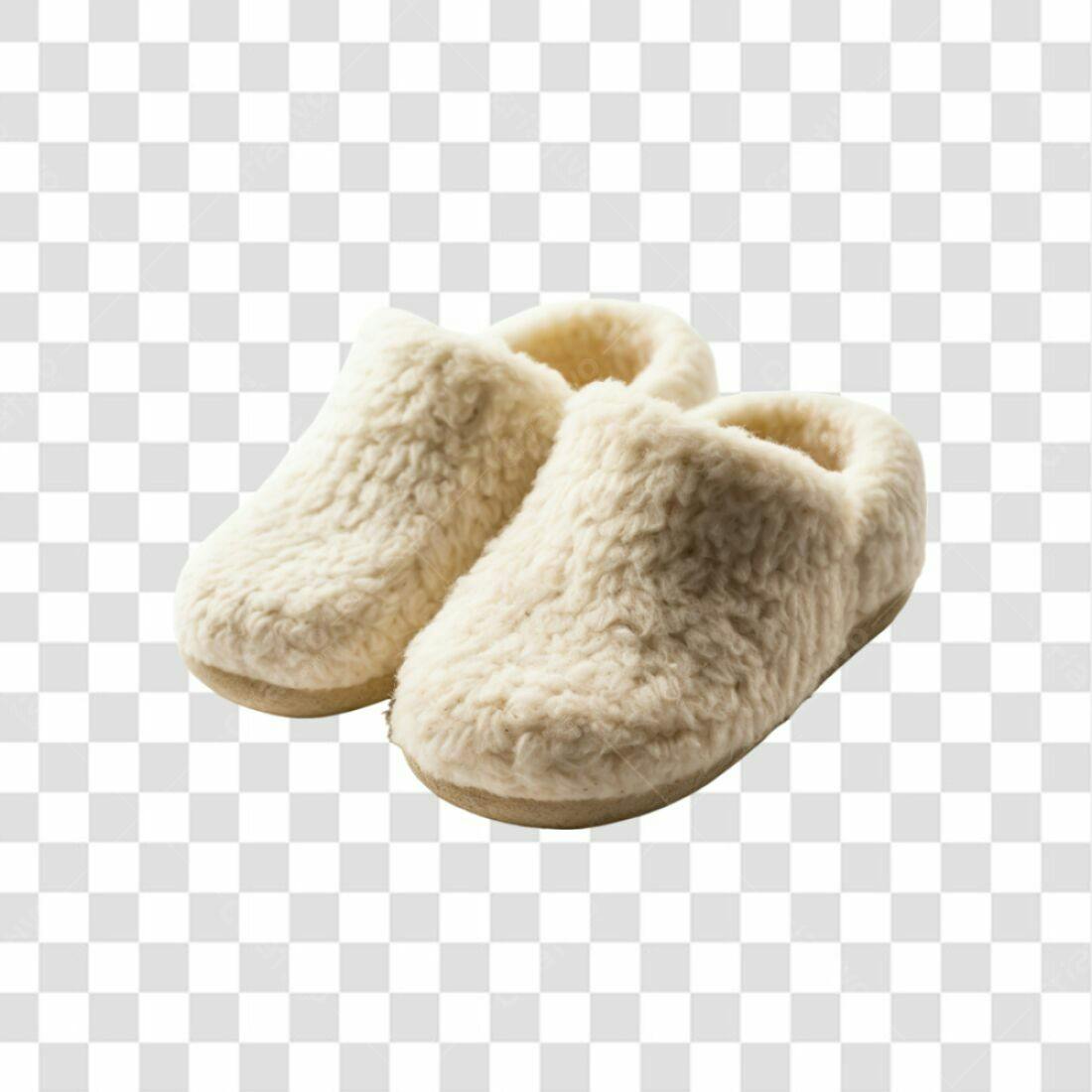 Icone de Pantufas de Inverno PNG com fundo transparente