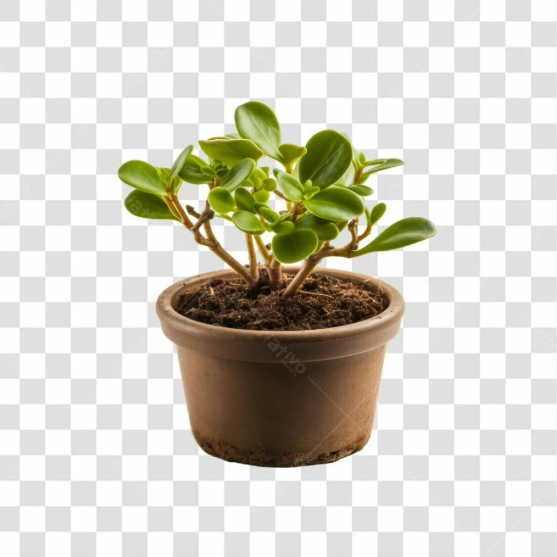 Icone Planta em Vaso PNG com fundo transparente