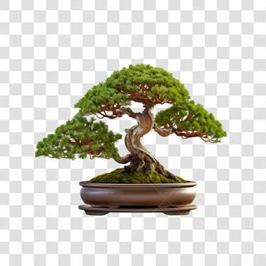 árvore bonsai png transparente