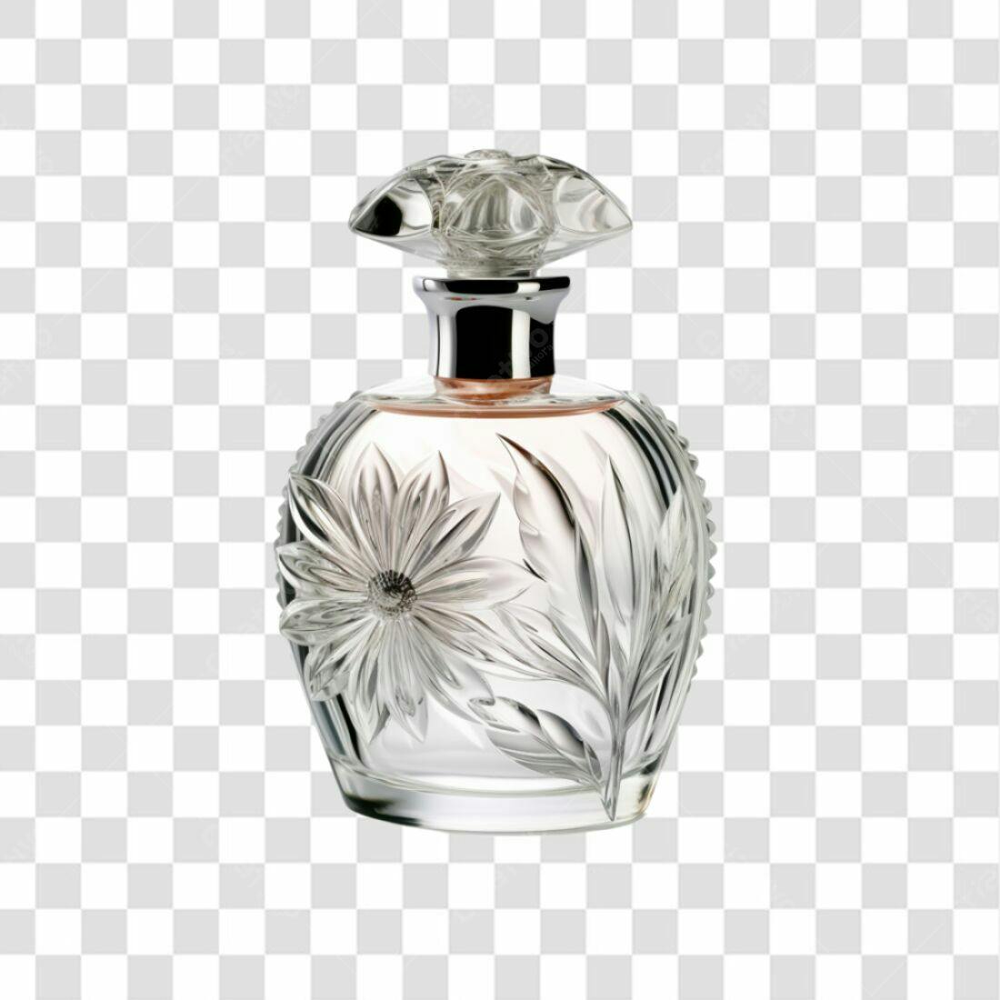Icone Perfume Floral PNG com fundo transparente