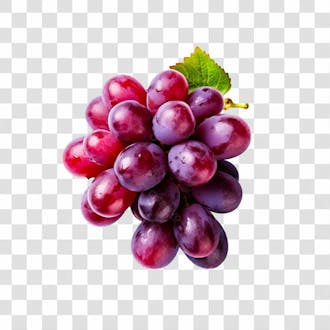 Cacho de uvas png transparente