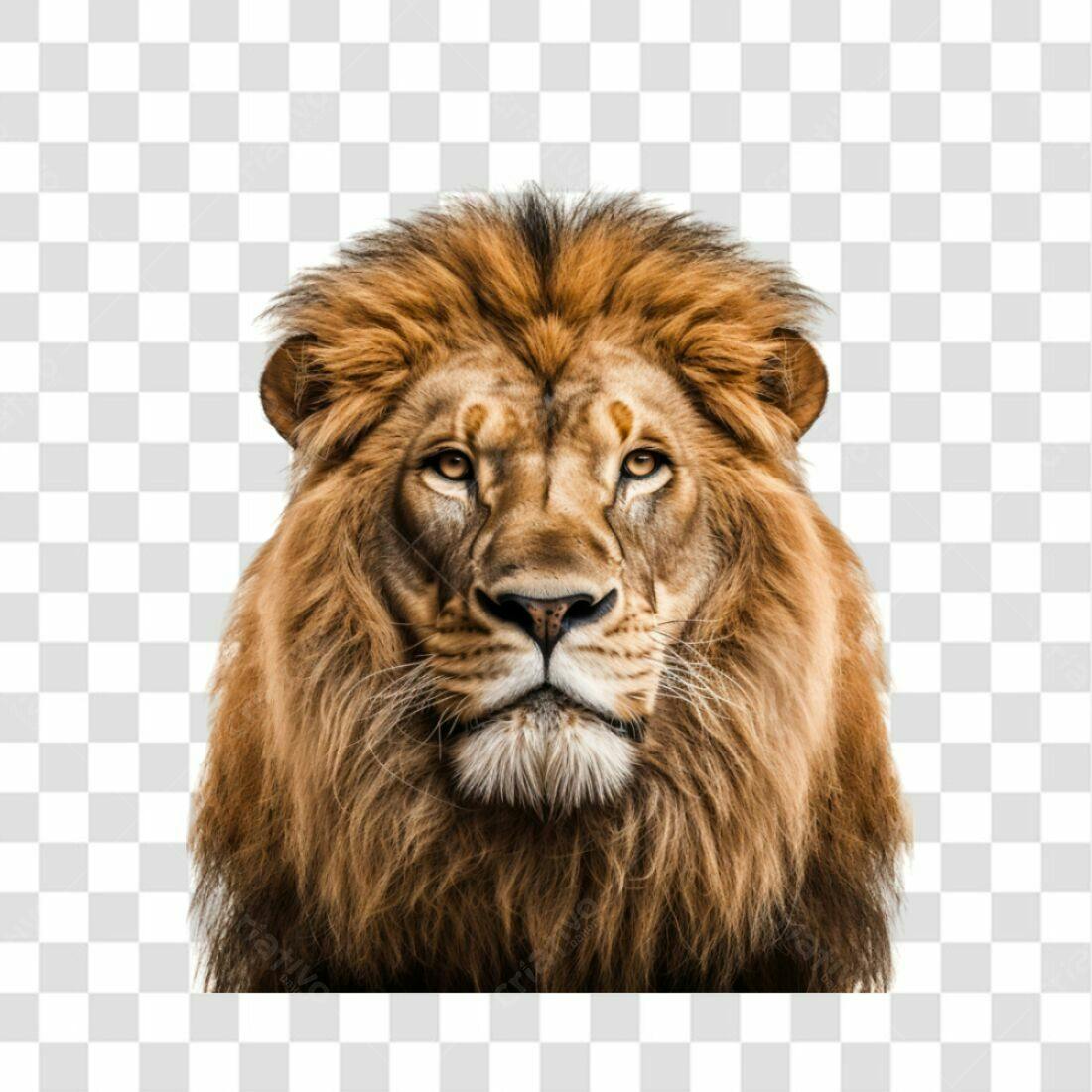 Icone Leão PNG com fundo transparente