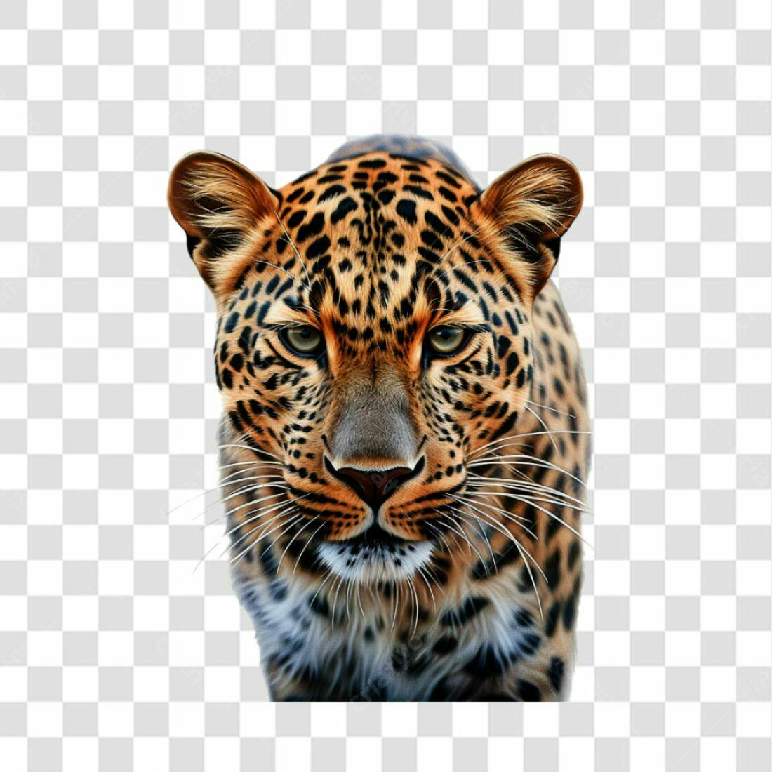 Icone Leopardo PNG com fundo transparente