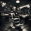 Salão de barbearia background para composição 16