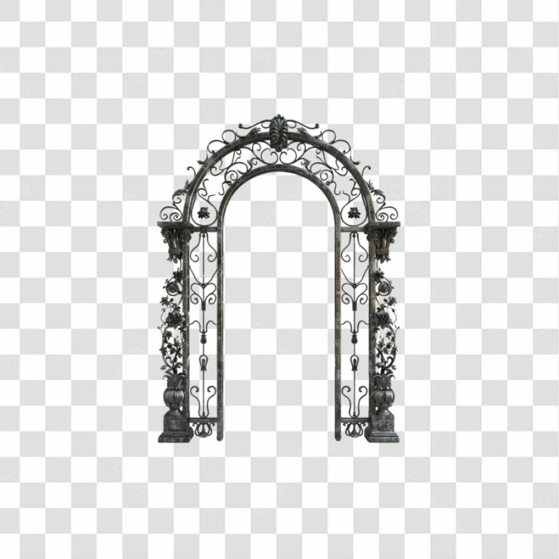 Arco de Ferro PNG com fundo transparente