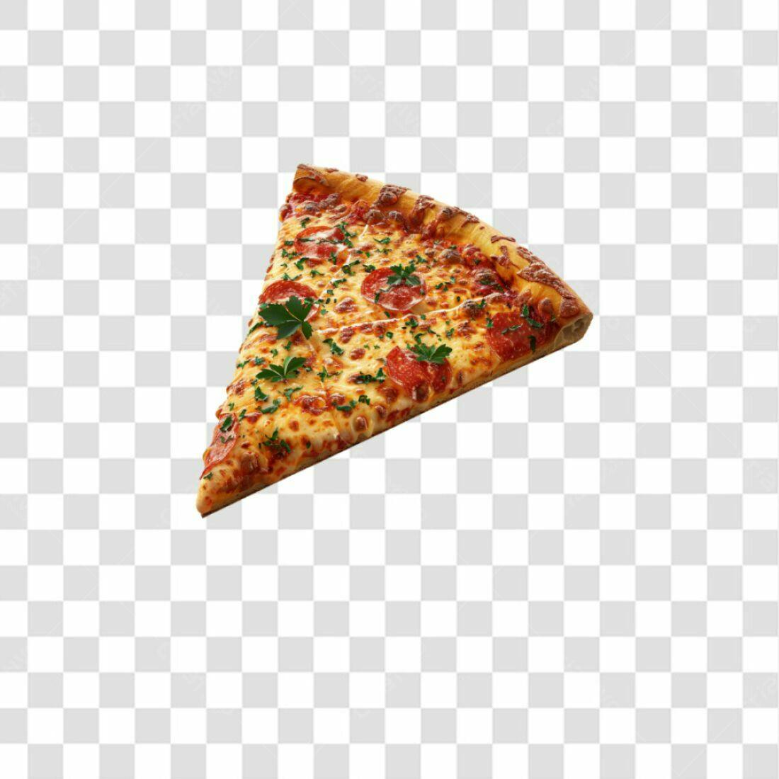 Imagem Pizza Pepperoni PNG com fundo transparente
