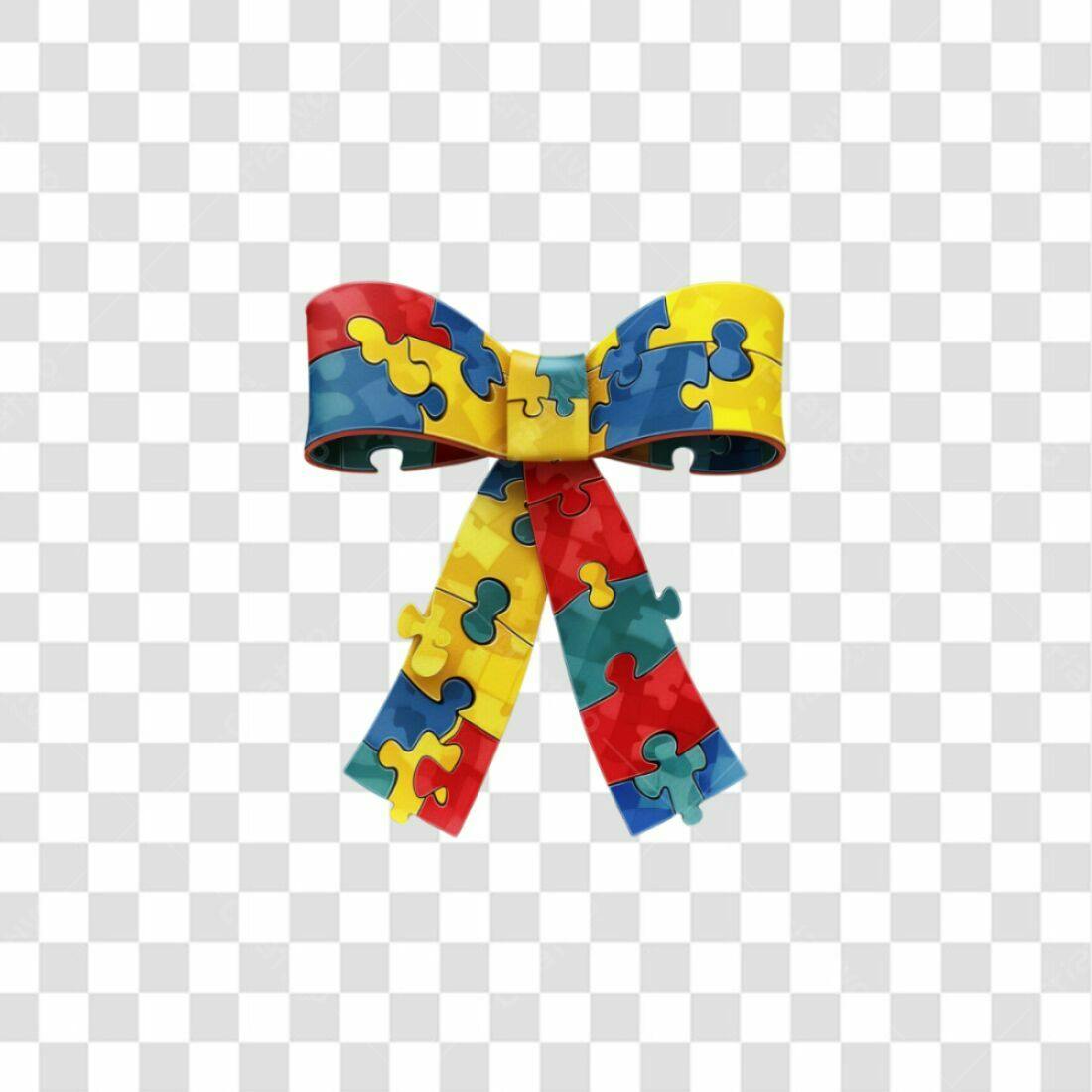 Icone Dia Mundial do Autismo PNG com fundo transparente