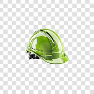 Capacete verde png