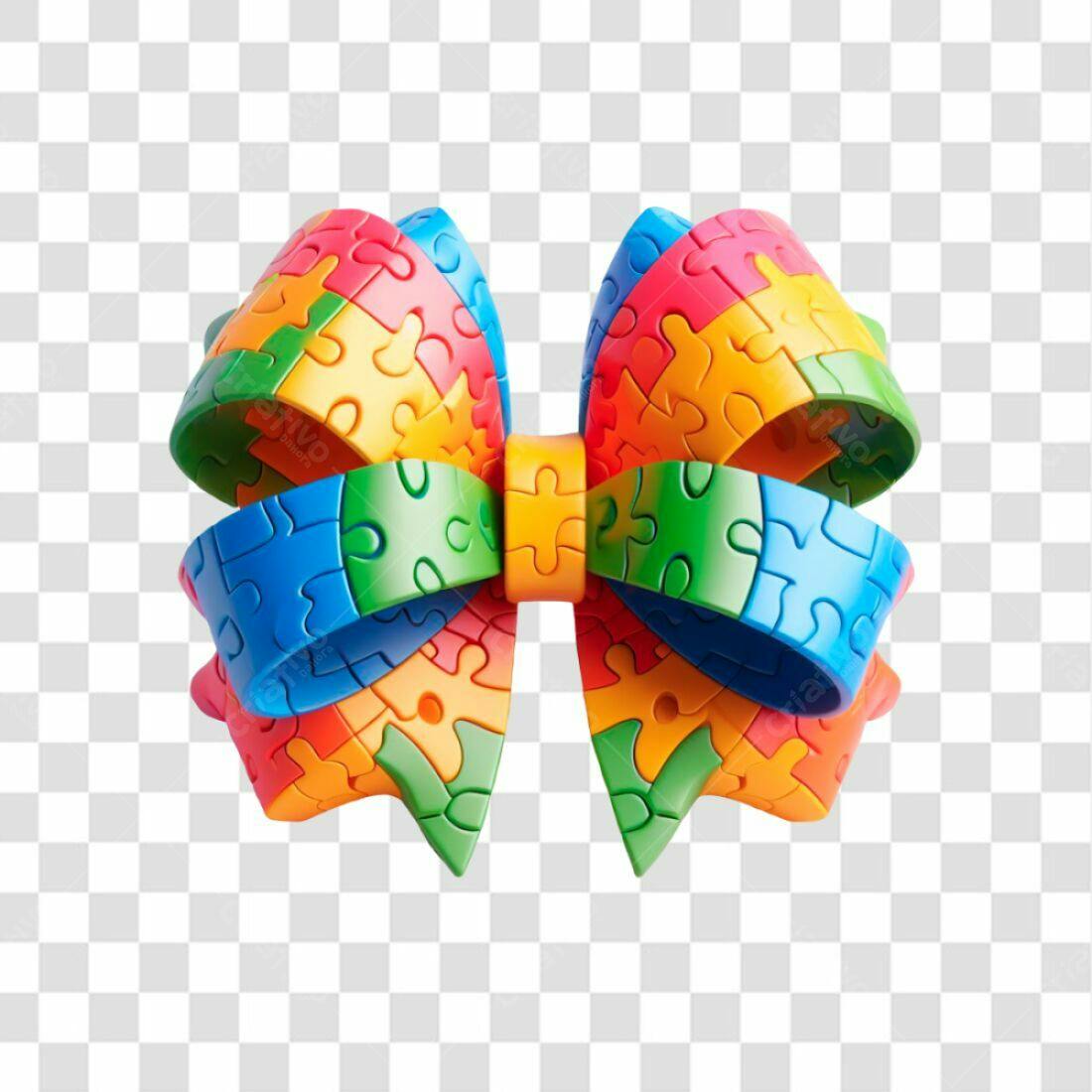 Icone Dia Mundial do Autismo PNG com fundo transparente