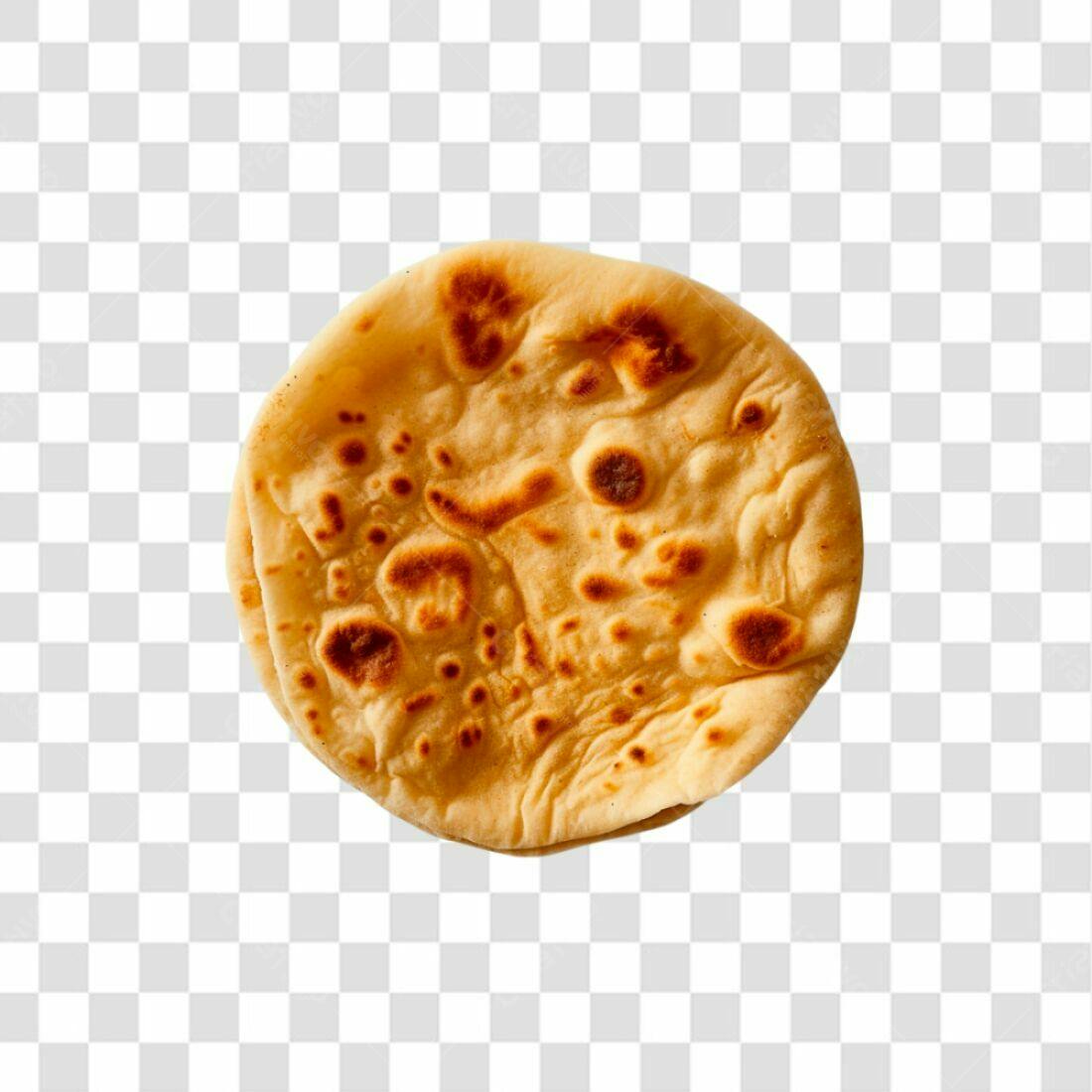 Icone de Pão Sírio PNG com fundo transparente