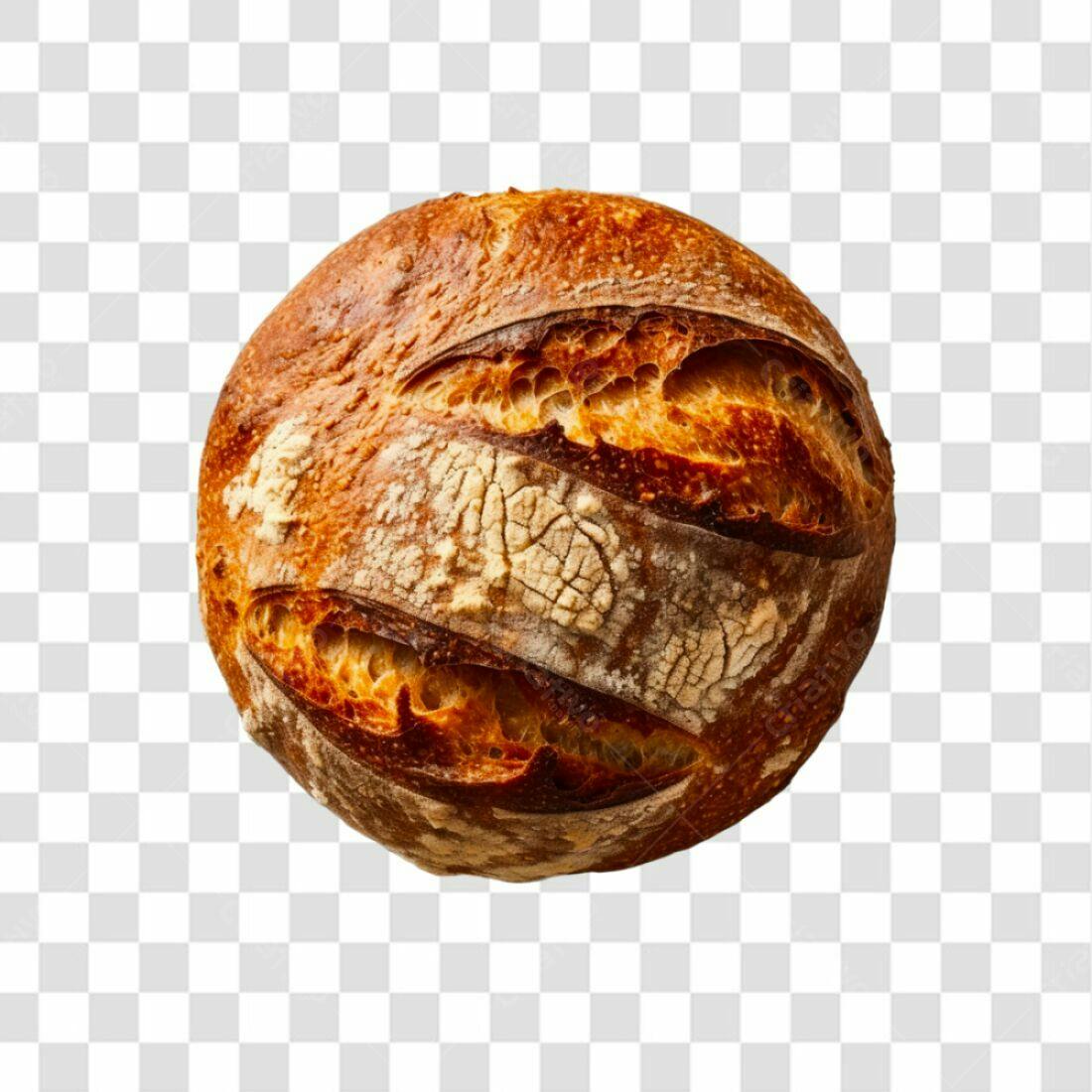 Imagem Pão Artesanal PNG com fundo transparente