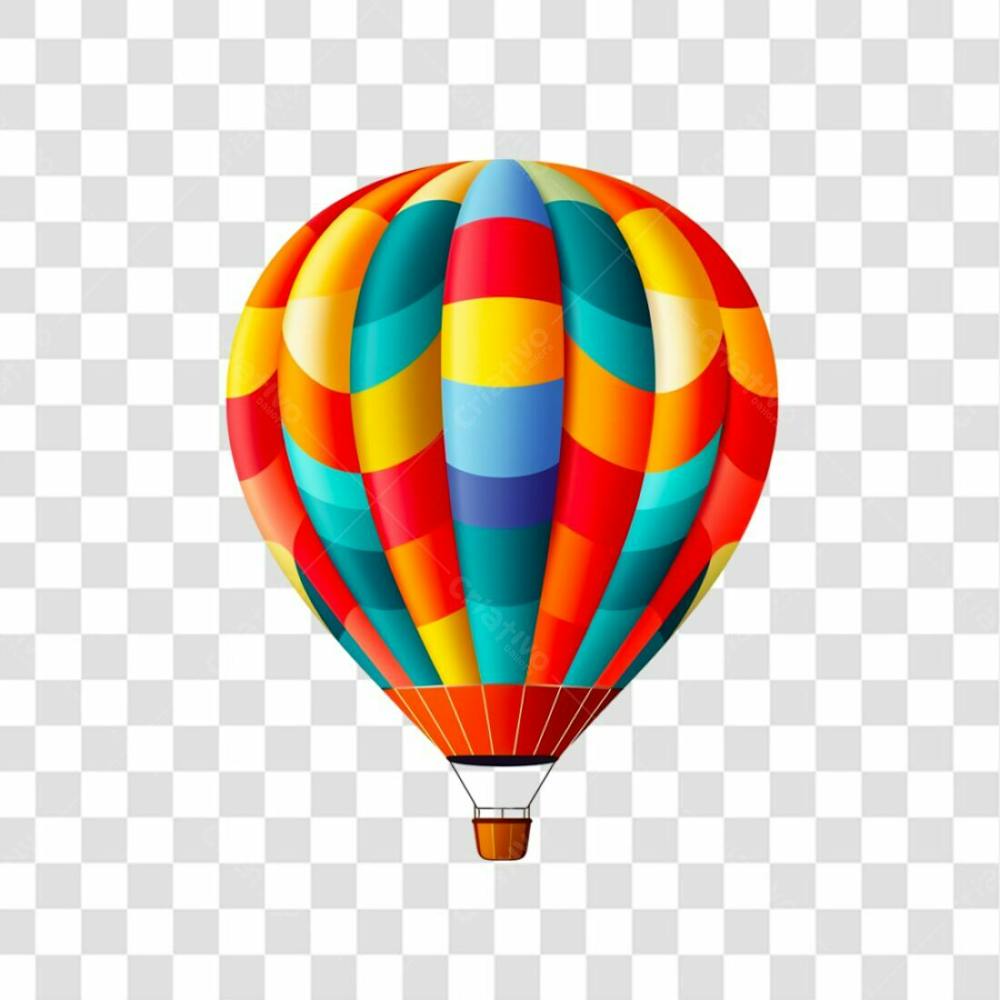 Balão De Ar Quente Png Transparente