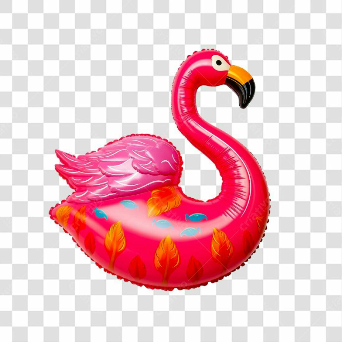 Icone Flamingo Verão PNG com fundo transparente