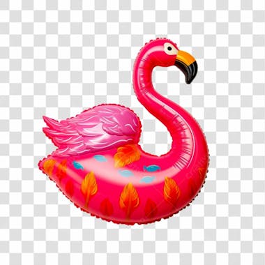 Bóia flamingo png transparente