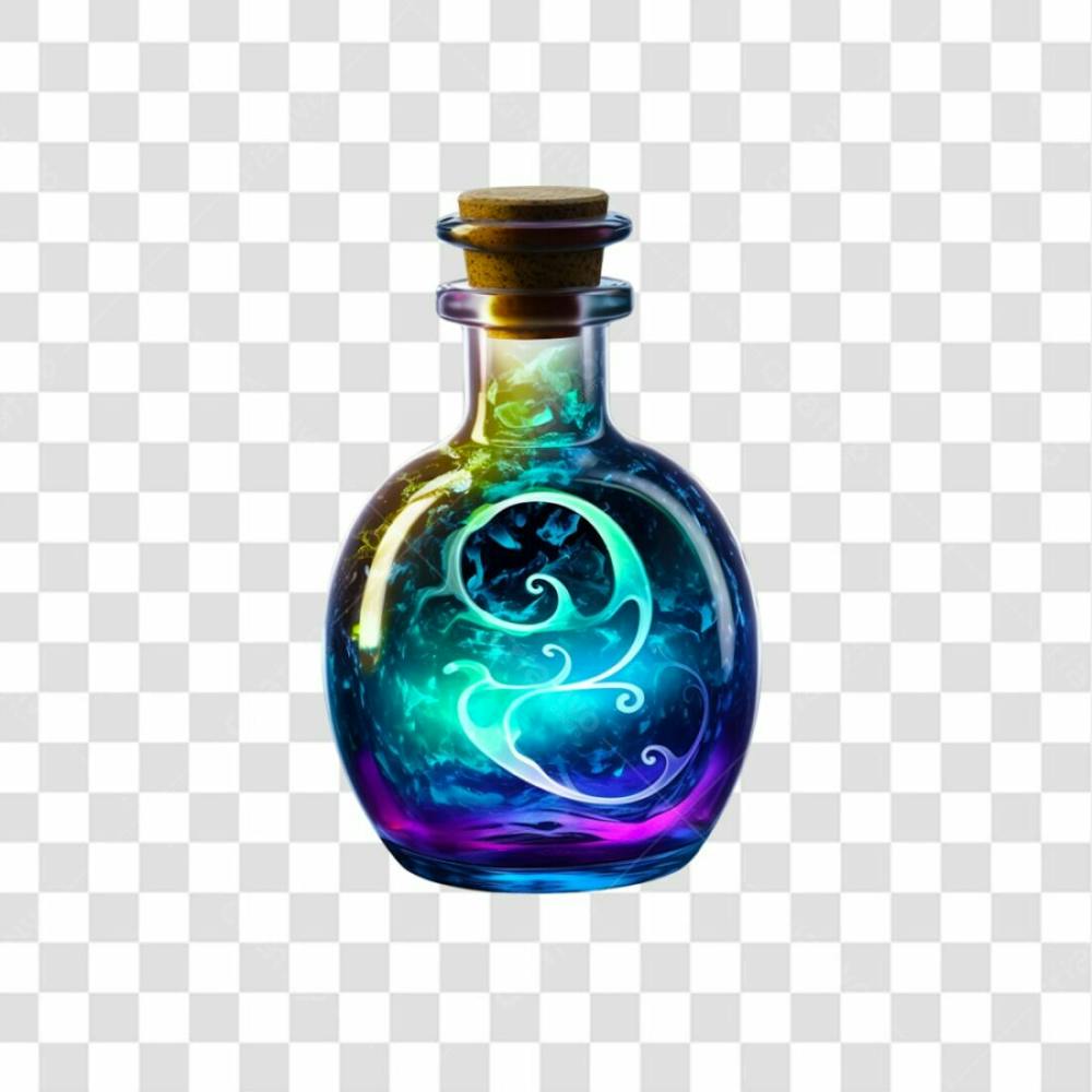 Garrafa De Poção Mágica Png Transparente (2)